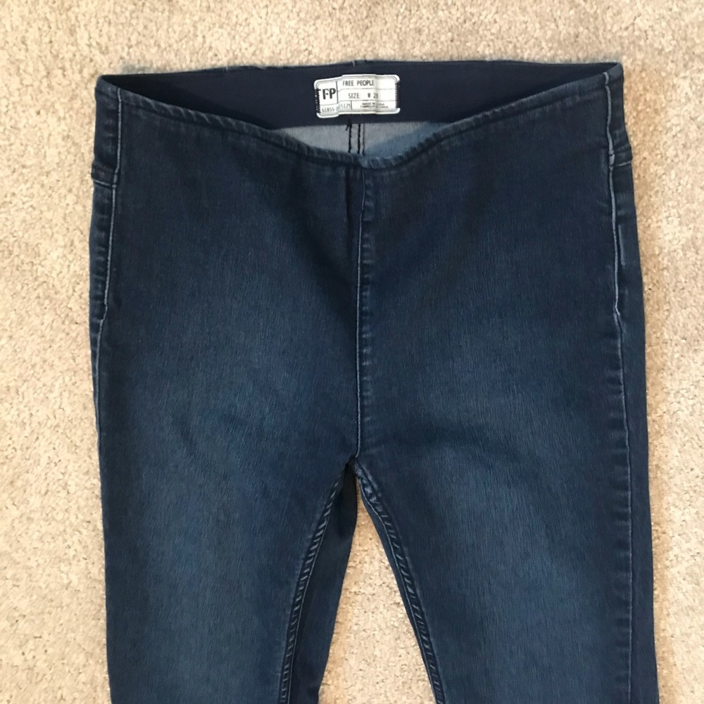 Free People size 28 stretch flare pants